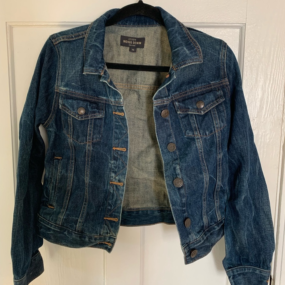 J. Crew Indigo Jean Jacket